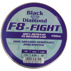 ΝΗΜΑ BLACK DIAMOND F8 Fight 8κλωνο 150m 0.14mm