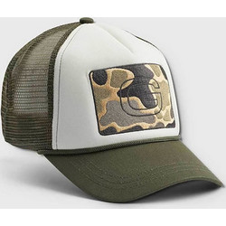Gabba Wolf Cam Ανδρικό Καπέλο Jockey με Δίχτυ Snapback Υφασμάτινο Χακί 11010-0685