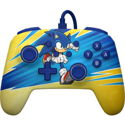 PowerA Enhanced Wired Controller Switch Yellow Blue