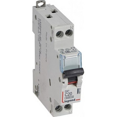 Αυτόματη Ασφάλεια 20A C 1Π 6kA Tx3 407743 Legrand 407743