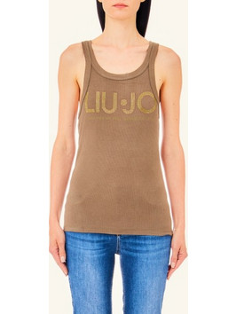 LIU JO-T-SHIRT-MODA (MA4327J4695-X0542)OLIVANDER