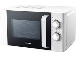 Crown CDMO-2091GR Φούρνος Μικροκυμάτων με Grill 20lt Λευκός