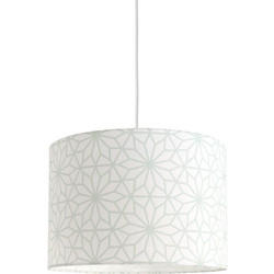 Παιδικό Φωτιστικό Κρεμαστό Hesperis Geometric Floral 35x24cm Ε27 Mint Veis