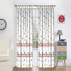 Vasilas Home Παιδική Κουρτίνα με Θηλιές 140x290 Mickey White