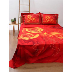 Sunshine Home Σετ Σεντόνια Υπέρδιπλα Βαμβακοσατέν 235x260 Satin 280