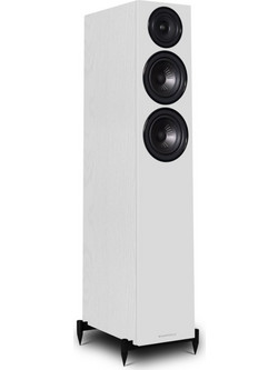 Wharfedale Diamond 12.3 Ζεύγος Ηχείων Hi-Fi Δαπέδου 150W 2.5 Δρόμων White Oak