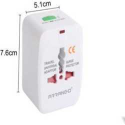 ARRANGO Αντάπτορας Πρίζας 10A από Universal σε Universal AZH49453