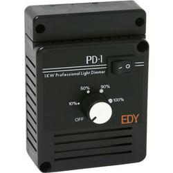 Edy PD-1 Επιτοίχιος Διακόπτης Dimmer Περιστροφικός 1000W