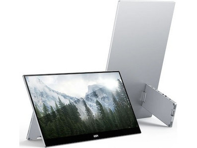 Οθόνη ESR Kickstand Portable Monitor USB-C, HDMI, Jack, 15.6 inch, 1080P Full HD Silver