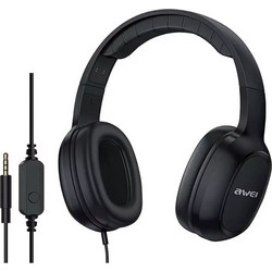 Awei GM-6 Ενσύρματα Ακουστικά Over Ear Μαύρα