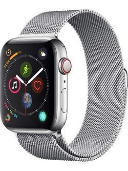 Devia Elegant Milanese Λουράκι Μεταλλικό Silver (Apple Watch 38 / 40 / 41mm)