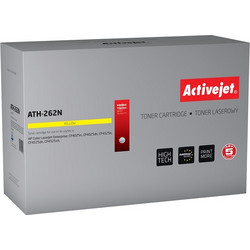 Activejet ATH-262N toner for HP printer HP CE262A replacement Supreme 11000 pages yellow
