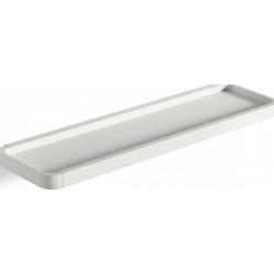 Zone Denmark Ράφι Μπάνιου Αλουμινίου 44x11x2,5 - Rim White