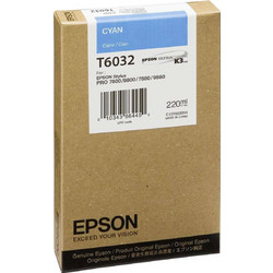 Epson T6032 Cyan Μελάνι Εκτυπωτή Inkjet C13T603200