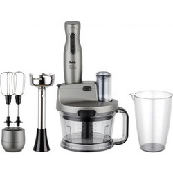 Fakir Mr.CHEF Quadro Silver Stone Ραβδομπλέντερ με Ανοξείδωτη Ράβδο 1000W