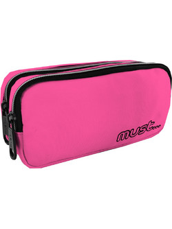 Must Monochrome Pink 900D Κασετίνα με 2 Θήκες Φούξια 000579754