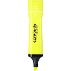 Bic B.Υπογραμμιστής Highlighter Flat Fluo Κίτρινο (517962)