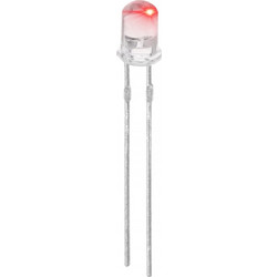 LED 3mm ΥΨΗΛΗΣ ΔΙΑΦΑΝΕΣ ΚΟΚΚΙΝΟ 3000mcd 30 BULK 3014KURC1A FOR Τεμάχια:100 01.020.0013