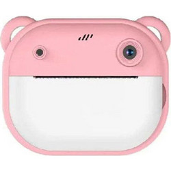 Instant Φωτογραφική Μηχανή Portable Mini Printer Pink - OEM
