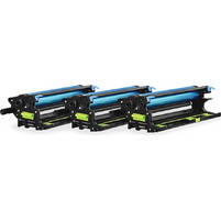 Lexmark 72K0Q00 Black Toner 3pcs
