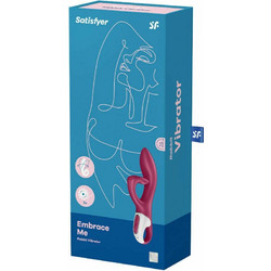 Satisfyer Embrace Vibrator Berry Δονητής Rabbit