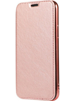 Θήκη Huawei P Smart Z / Honor 9X / Y9 Prime 2019 Smart Book Case με Δυνατότητα Stand Θήκη Πορτοφόλι -Ροζ Χρυσό