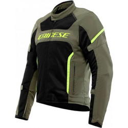 Dainese Air Frame 3 Tex Army Green / Black / Fluo Yellow