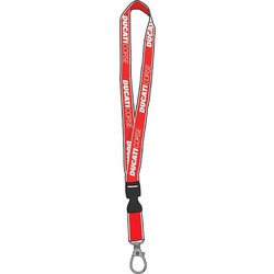 ΜΠΡΕΛΟΚ ΛΑΙΜΟΥ LANYARD DUCATI CORSE RED 2456005 DUCATI RACING COLLECTION