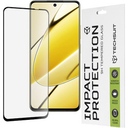 Techsuit 111D Full Glue Tempered Glass (Realme 11 5G)