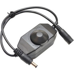 LED dimmer ταινιών 12/24V με ροοστάτη και ON/OFF ένα κανάλι ID-2086 METANOR