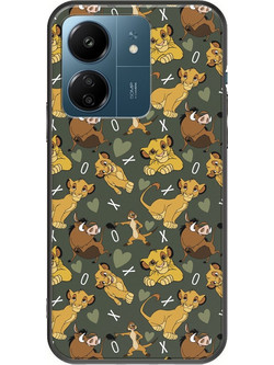 Θήκη Hakuna Matata Xiaomi Poco C65 Black TPU (Μαύρη Σιλικόνη)