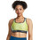 Under Armour Mid Crossback Sports Αθλητικό Μπουστάκι με Μέτρια Στήριξη Lime 1361042-014