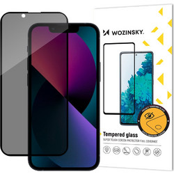 Wozinsky Privacy Tempered Glass (iPhone 17e / 16e / 14 / 13 / 13 Pro)