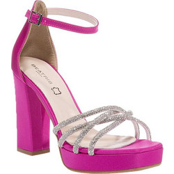 BEATRIS B4080 ΦΟΥΞΙΑ ΠΕΔΙΛΑ ΜΕ STRASS