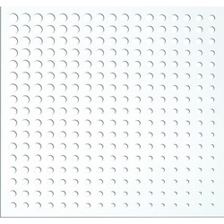 Καφασωτό Συνθετικό Moon Λευκό - Showood