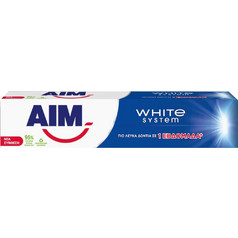 Aim White System Οδοντόκρεμα για Λεύκανση 75ml