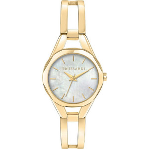 Trussardi Metropolitan Γυναικείο Ρολόι με Χρυσό Μεταλλικό Μπρασελέ R2453159501 Trussardi Metropolitan Γυναικείο Ρολόι με Χρυσό Μεταλλικό Μπρασελέ R2453159501