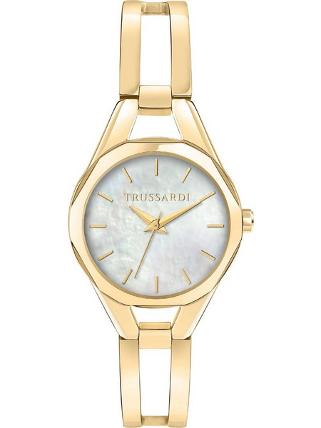 Trussardi Metropolitan Γυναικείο Ρολόι με Χρυσό Μεταλλικό Μπρασελέ R2453159501