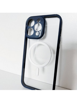 MDA HYBRID CASE MAGSAFE IPHONE 14 PRO (CLEAR BLUE)
