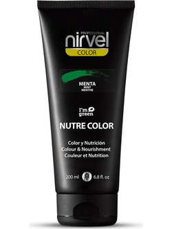 Nirvel Nutre Color Μέντα Χρωμομάσκα Μαλλιών 200ml