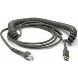 Datalogic Scanning USB Kabel TypA gedreht 5m USB Kabel Typ A gedreht 5m (90A052066)
