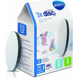 Brita Ανταλλακτικό Φίλτρο Νερού για το Fill and Go MicroDisc Filter 3τμχ
