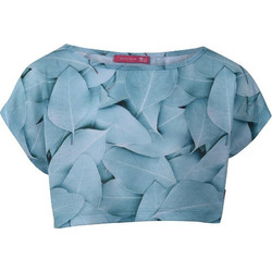 BodyTalk Παιδικό Crop Top Κοντομάνικο Γαλάζιο 1221-704220-00442