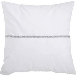 Μαξιλαράκι 45x45cm Joli capri blanco