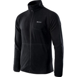 Hi-Tec Camolin Ανδρική Ζακέτα Fleece με Φερμουάρ Μαύρη 92800289096