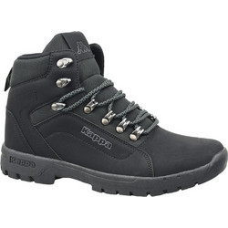 Kappa Dolomo Mid Ανδρικά Μποτάκια Suede Μαύρα 242752-1116