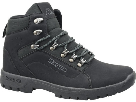Kappa Dolomo Mid Ανδρικά Μποτάκια Suede Μαύρα 242752-1116