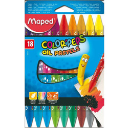 Λαδοπαστέλ Maped color΄peps 18τεμ. 864011