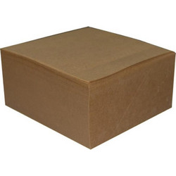 Κύβος σημειώσεων Next 10x10cm 500φύλλα κραφτ καφέ 01066