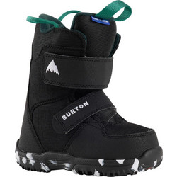 BURTON MINI GROM K SNOWBOARD BOOTS BLACK